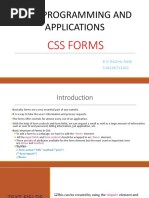 CSS Forms