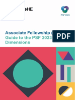 Guide To The PSF 2023 Dimensions - Associate Fellowship February 2023 - 1683713954