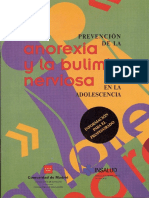 Prevención de La Anorexia y Bulimia