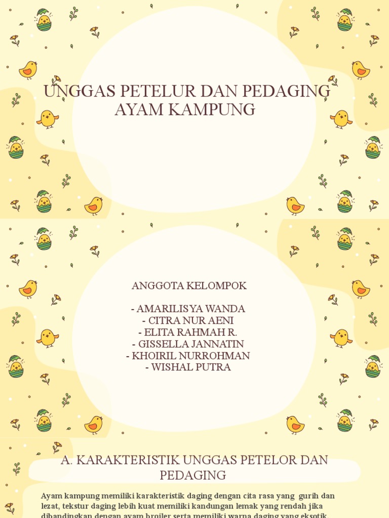Unggas Pedaging&petelur | PDF | Kesehatan Holistik