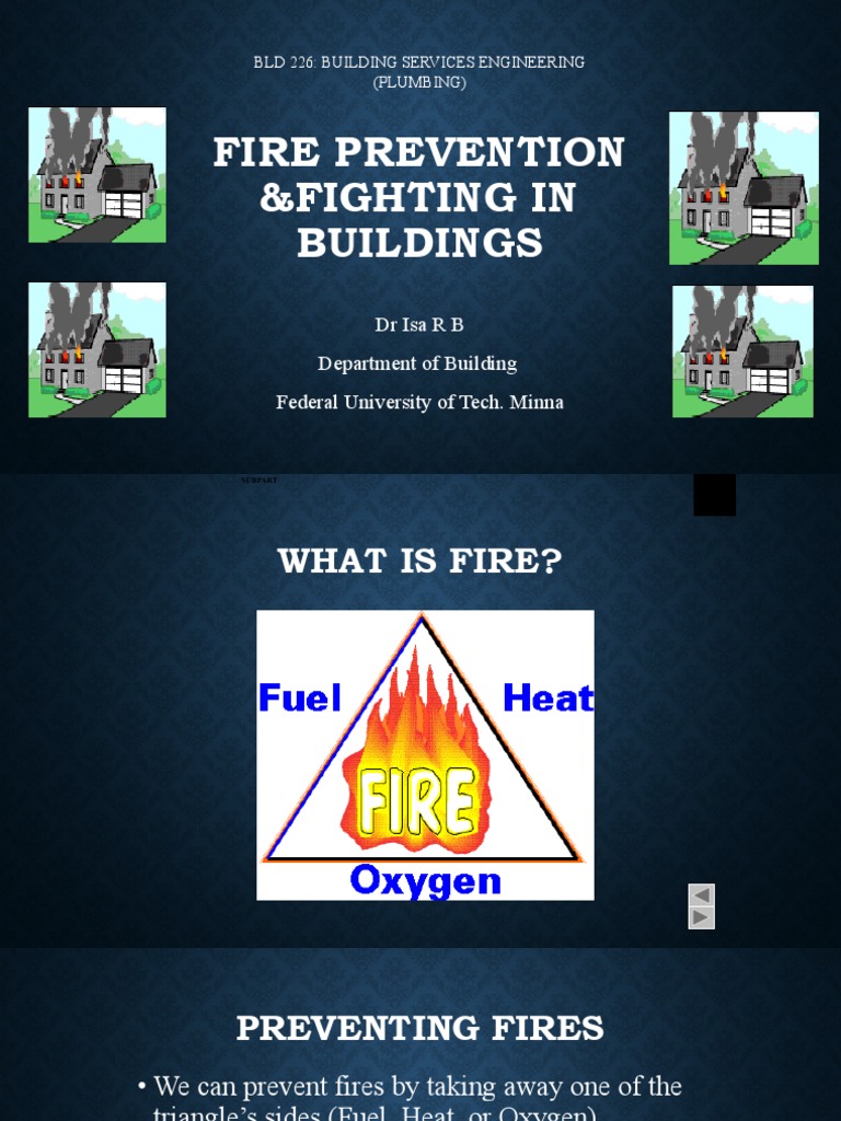 fire fighting and prevention in building PDF