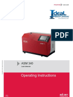 Pfeiffer ASM 340 Operating Instructions