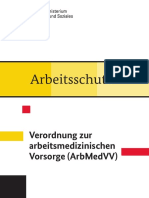 ArbMedVV Verordnung Zur Arbeitsmedizinischen Vorsorge