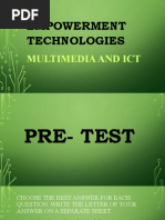 Multimedia and ICT