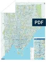 9540 Toronto Cycling Map 2022 Digital