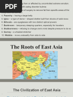 The Roots of East Asia