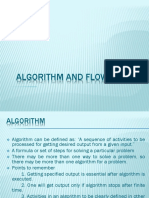 Algorithm and Flowchart Unit - 1