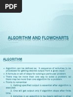 Algorithm and Flowchart Unit - 1