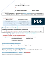 Cariology (Lec 1)