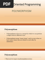 Lecture-8. Polymorphism Part-1