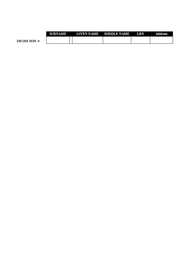 Printable To Index Card PDF