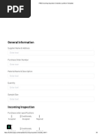 FREE Incoming Inspection Checklist - Lumiform Templates