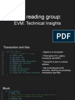 Rust Reading Group EVM Technical Insights