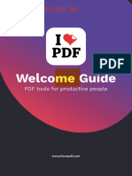 iLovePDF Welcome