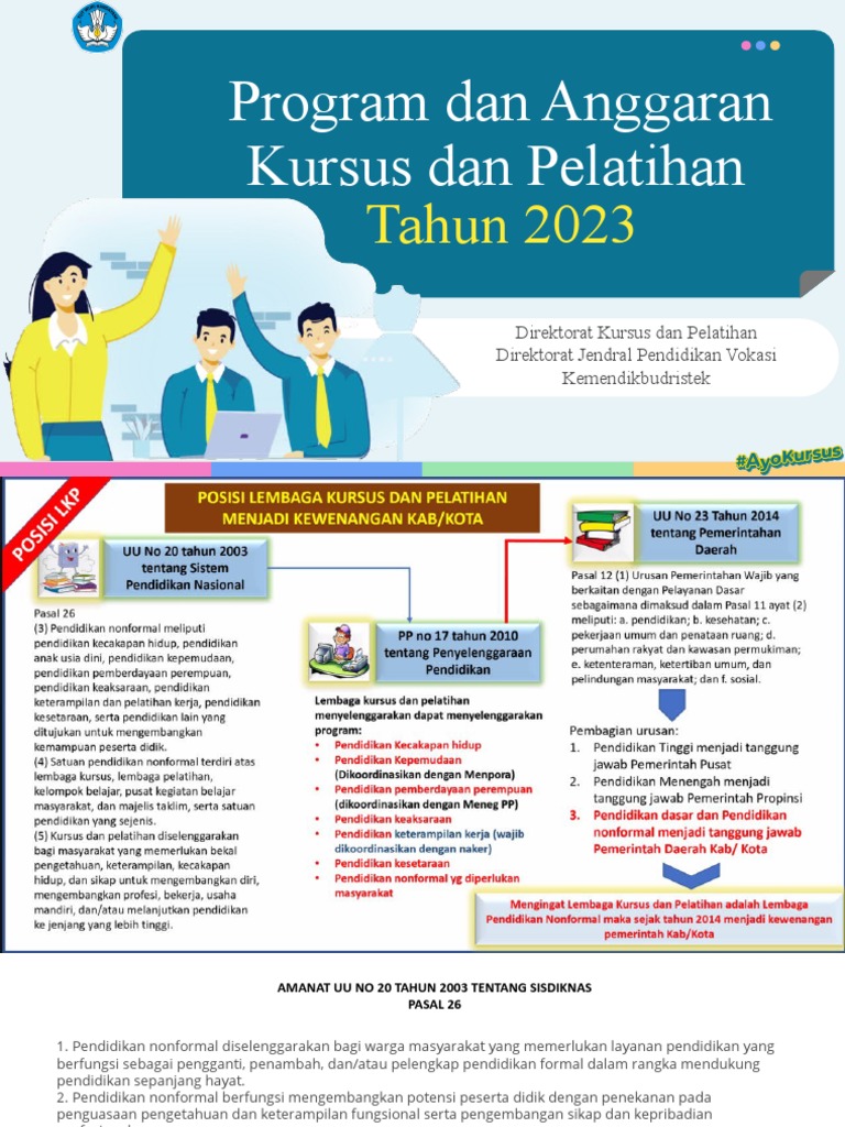 Program Pendidikan Vokasi 2023 | PDF