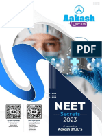 Revised NEET Secrets Booklet 2023