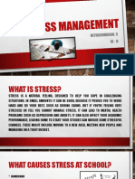 Stress Management Project