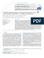 A Simulation-Optimization Model For Analyzing A Demand Responsive Transit System For Last-Mile Transportation - A - Torres - Otavo