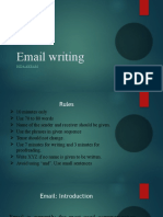 Email Writing