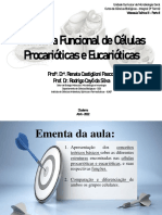 AT3 Parte II - Anatomia Funcional de Células Procarióticas e Eucarióticas