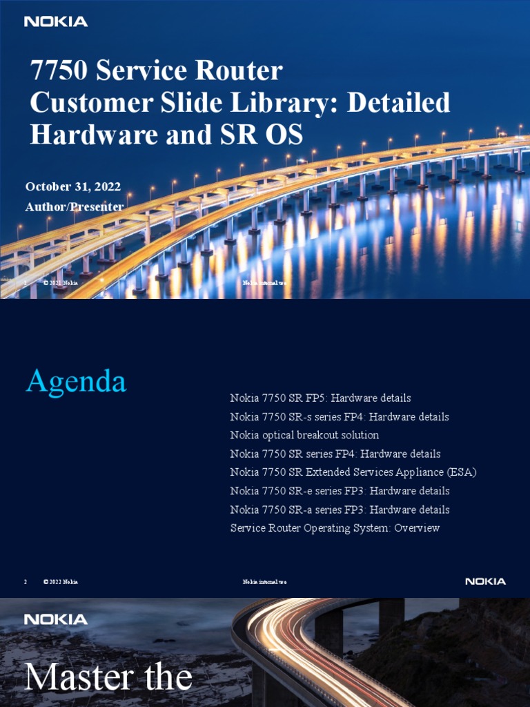 7750 SR Detailed HW Customer Presentation | PDF | Computer Engineering ...