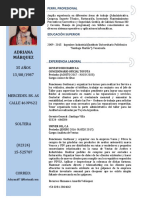 Curriculum Adriana