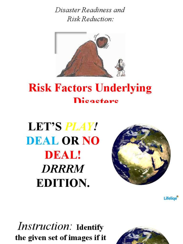 Underlying Disaster Risk | PDF | Hazards | Risk