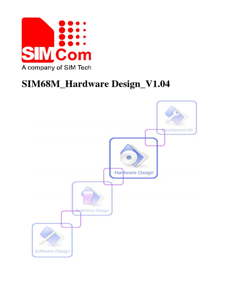 SIM68M - Hardware Design - V1.04 | PDF | Antenna (Radio) | Computer ...