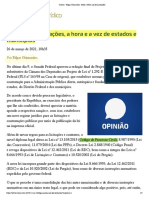 Nova Lei de Licitações, A Hora e A Vez de Estados e Municípios.