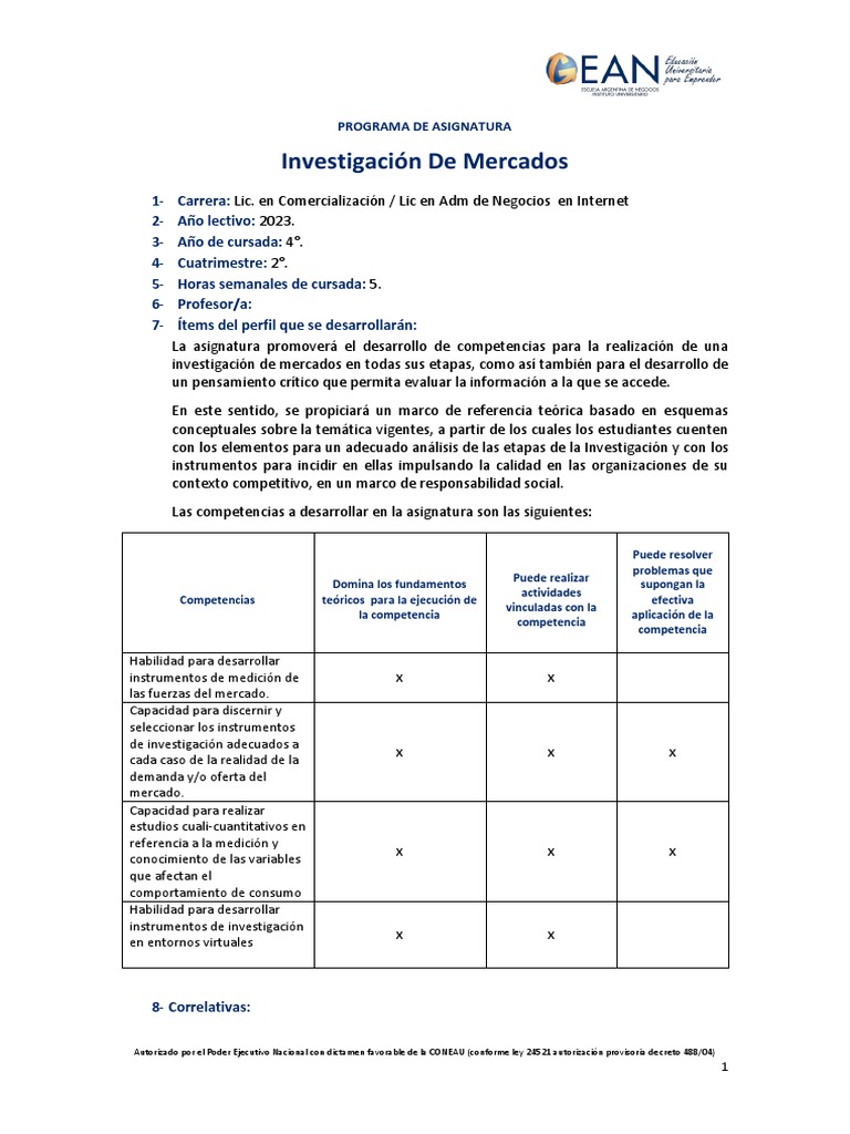 Investigación de Mercados SIED 2C 2023 | PDF | Estadísticas | Marketing