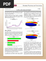 Coy 105 - La Paz, Â¿tiene algo que festejar