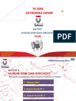 03 TK2092 Hukum Ohm Dan Kirchhoff Teori