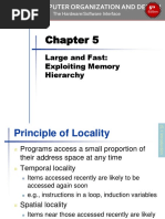 Chapter 5 Large and Fast Exploiting Memory Hierarchy