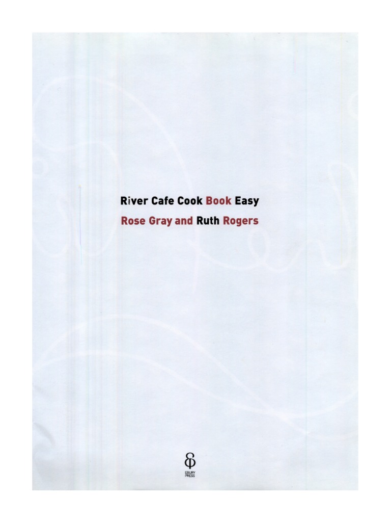 River Cafe Cook Book PDF Italian Cuisine Garlic