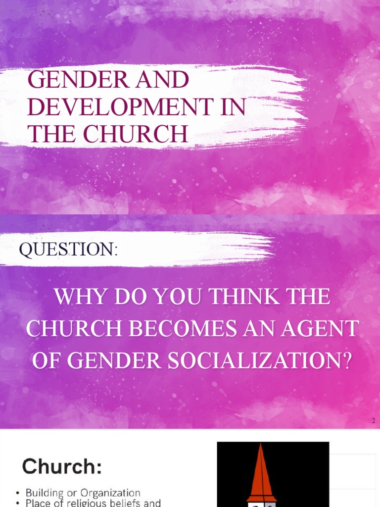 Gender Roles and Equality in the Church | PDF | Gender | Gender Studies