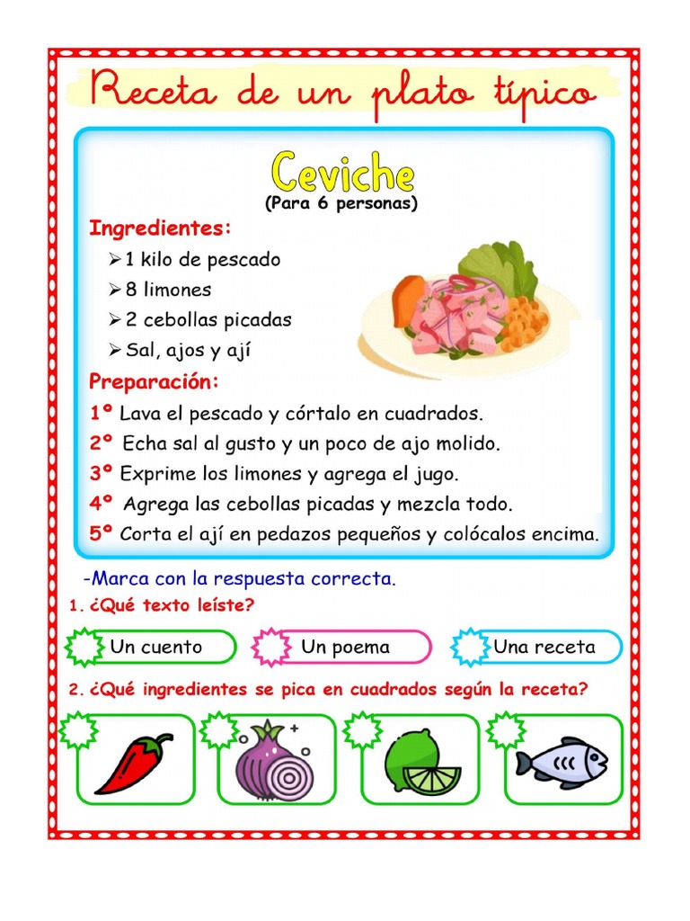 Lectura El Ceviche | PDF