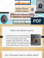 Science Project-Pinhole Camera