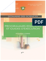 Physique Chimie 4eme