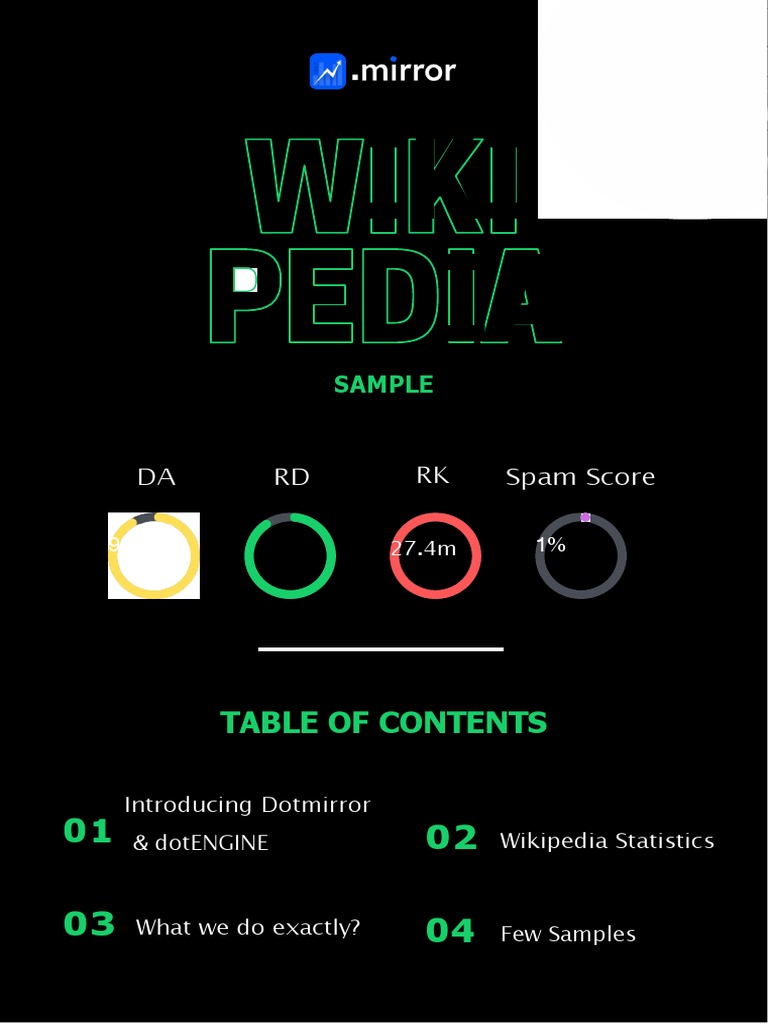 Wikipedia Sample | PDF | Search Engine Optimization | Wiki