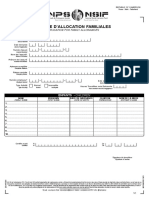 Demande Allocation Familiale 2017