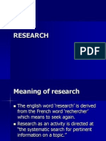 Research Meaning