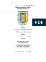 1.2 Procesos de Manufactura