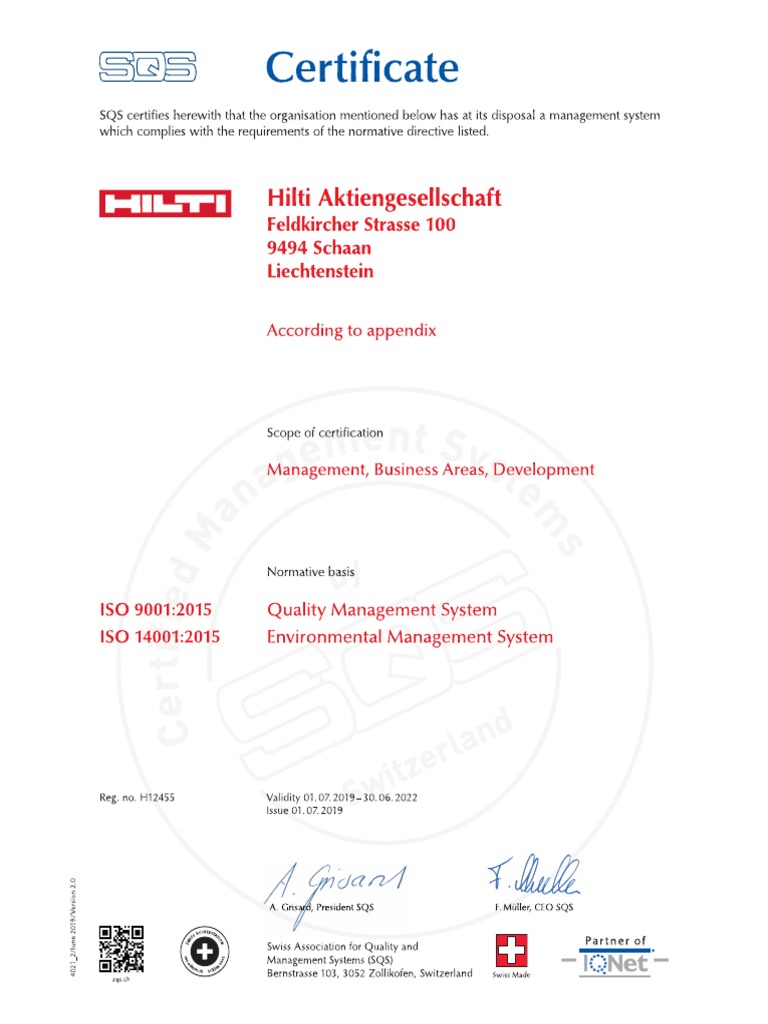 CERTIFICADO HILTI 2020 PDF