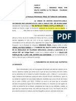 JORGE LUIS PEZO TORRES Por La COMISIÓN DEL DELITO CONTA LA FE PUBLICA EN SU MODALIDAD DE FALSEDAD IDEOLOGICA