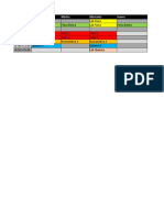 Horarios Semestre 2