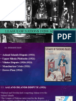 League of Nations 1920s Achievements