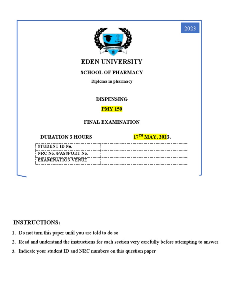 DISPENSING 1,2 Practical PDF