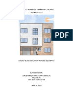 Modelo para Memoria de Intervención Bien de Entorno Patrimonial Bogotá D.C