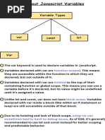 JavaScript Variables