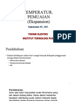 Pertemuan 10 Temperatur Dan Pemuaian